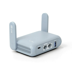 GL.iNet GL-MT3000 (Beryl AX) Klein Gigabit WiFi 6 Router für Zuhause & Reisen, Dual Band, Repeater, Extender, Geschwindigkeit bis zu 3000 Mbit/s, Kaskadierte VPN / IPV6 / WPA3, 2.5G WAN Port Angebot bei HelloDeals