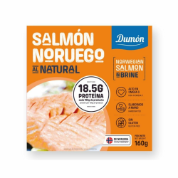 12 Einheiten norwegischer Lachs in ihrem eigenen Wasser. 160 g pro Portion. Reich an Protein und Omega 3 Angebot bei HelloDeals