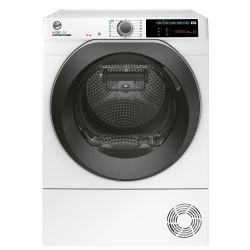 Hoover H-DRY 500 ND C10TSBE-S Kondenstrockner / 10 kg/Smarte Bedienung mit WiFi + Bluetooth/AquaVision-Kondenswasserbehälter mit optischer Füllanzeige direkt im Bullauge/Symbolblende Angebot bei HelloDeals