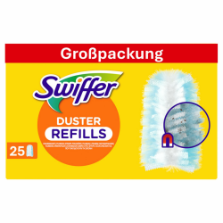 Swiffer Staubmagnet Nachfülltücher, Fängt Und Schließt 3-mal Mehr Staub Und Haare Ein Als Herkömmliche Staubwedel (5x5 Tücher) Angebot bei HelloDeals