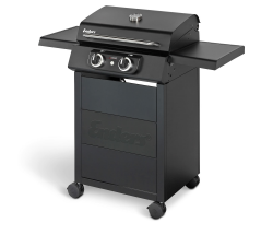 Enders® Elektrogrill eCRAVE 2, mit Gussrost, Grillwagen mit viel Stauraum, SIMPLE CLEAN™ Reinigungssystem, 2 leistungsstarke Heizelemente, formstabile Garhaube mit integriertem Thermometer #97116 Angebot bei HelloDeals