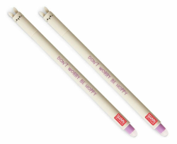 LEGAMI Löschbarer Gelschreiber Bunny Rabbit, thermoempfindliche Tinte, 0,7 mm Spitzendurchmesser, 15 cm Länge, violette Tinte (2 Stück) Angebot bei HelloDeals