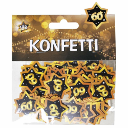 Udo Schmidt 13015 - Konfetti - 14g - Zahl: 60 Angebot bei HelloDeals