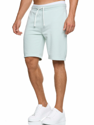 Indicode Herren Aldrich Sweatshorts mit Kordelzug | Herrenshorts Sportshorts für Männer Angebot bei HelloDeals
