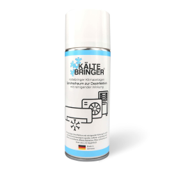 Kältebringer Klimaanlagenreiniger Schaum 400ml - Klimaanlagen Desinfektion für Splitgerät oder Auto KFZ - mit 60cm Sonde - Allzweck Klimareiniger beseitigt Gerüche & Bakterien (1er Pack) Angebot bei HelloDeals