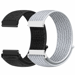 Runostrich Nylonarmband 18 mm 19 mm 20 mm 22 mm 24 mm Sport Loop Schnellverschluss Uhrenarmband für Damen und Herren Angebot bei HelloDeals
