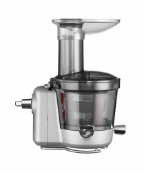 KitchenAid Zubehör Entsafter für Obst und Gemüse - 5KSM1JA - Vorsatz für Küchenmaschine - Slow Juicer - Mit 3 Püriersiebe - Spülmaschinenfest Angebot bei HelloDeals