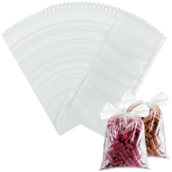 Realure 100 Stück PVA Beutel Angeln, PVA Beutelen Karpfenangeln, Schnell Auflösende PVA Bags für Boilies Karpfen, Futter, Dosenmais, Fischmehl, Pellets Angeln, 50×100mm, 70×100mm Angebot bei HelloDeals