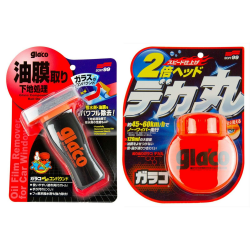 SOFT99 Glaco Roll On Scheibenversiegelung & Glaco Glass Compound Glasreiniger Angebot bei HelloDeals