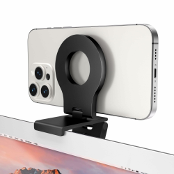 Itramax Continuity Kamera Mount, Magnetische Camera Halterung für Studio Display, Haltbar Webcam-Halterung für iPhone 16 15 14 13 12, Mag-Safe Case, iOS 16 A/pple iMac&MacBook macOS 13 Ventura Angebot bei HelloDeals