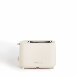 CREATE/TOAST STUDIO/Toaster Cremeweiß / 6 Leistungsstufen, Krümelschublade, Thermostat, Auftauen, Aufwärmen, 2 breite Scheibenschlitze, 750W Angebot bei HelloDeals