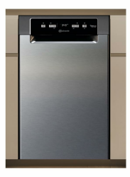 Bauknecht BK6UC11BS7A0X Vollintegrierbarer Geschirrspüler (45 cm)/ ActiveDry/Sensorprogramm/PowerClean/Besteckschublade/Hygiene-Programm/Vollwasserschutz/Multizone/Startzeitvorwahl Angebot bei HelloDeals