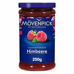 Mövenpick Gourmet-Frühstück Himbeere, Premium Fruchtaufstrich, 250 g Angebot bei HelloDeals