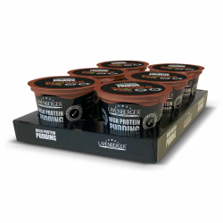 Layenberger High Protein Pudding - 11% Eiweiß, 6,2% Kohlenhydrate, 1,5% Fett, 9,4 g Zucker, laktosefrei, 6er Pack (6x 200 g) - Schoko Angebot bei HelloDeals