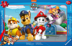 Ravensburger Kinderpuzzle 05681 - Vier mutige Retter - 15 Teile PAW Patrol Rahmenpuzzle für Kinder ab 3 Jahren Angebot bei HelloDeals