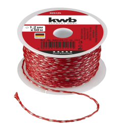 kwb Maurerschnur 50M, Stärke 1 2mm, Richtschnur in Rot – Längen und Stärken Angebot bei HelloDeals