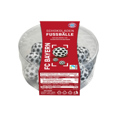 FC Bayern München FCB Schokoladenfußbälle Schokolade Fußball 125g, 0095030 Angebot bei HelloDeals