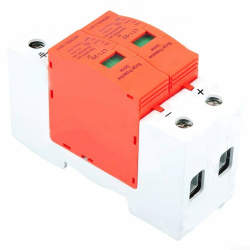 Spannungsüberspannungsableiter, 2P 20KA DC 500V/1000V für SPD Überspannungsschutz Gerät Ableiter Niederspannung PV Haus Überspannungsschutz Niederspannungsableiter Gerät (2P20KA 500DC) Angebot bei HelloDeals
