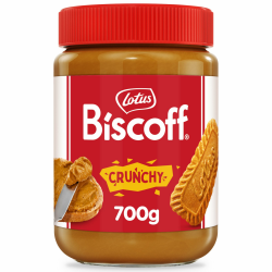 Lotus Biscoff | Süßer Brotaufstrich | Knusprig | Karamellisierter Keksgeschmack | Vegan | Nussfrei | Kein Zusatz von Aromen oder Farbstoffen | PET Glas | 700g Angebot bei HelloDeals