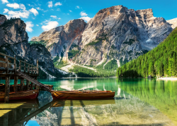 Ravensburger Puzzle 12000363 1000 Teile - Pragser Wildsee, Dolomiten, Südtirol - Puzzle für Erwachsene und Kinder ab 14 Jahren, Puzzle mit Landschafts-Motiv, [Exklusiv bei Amazon] Angebot bei HelloDeals