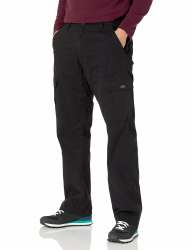 Wrangler Herren Jeans Cargo Pant, Relaxed Fit, Straight Leg 42W / 34L Schwarz Angebot bei HelloDeals