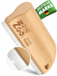 DR Zoo Pferdestriegel Robbi – Effektiver Striegel für den Fellwechsel von Pferden – Optimal für Kurzhaar, Unterfell und Pferdepflege – Ergonomische Bürste aus Edelstahl für müheloses Striegeln Angebot bei HelloDeals