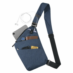 Tibroni Sling Bag Schultertasche Brusttasche Herren Anti-Diebstahl, Crossbody Tasche Chest Bag Herren Männertasche, Herrentasche zum Umhängen Klein Angebot bei HelloDeals