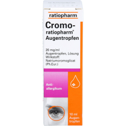 Cromo Ratiopharm Augentrop-NL, gegen Allergie, Angebot bei HelloDeals