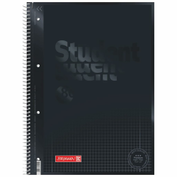 Brunnen Collegeblock Premium Student Colour Code | A4, Lineatur 28, 80 Blatt, onyx Angebot bei HelloDeals