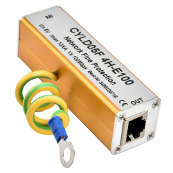 Netzwerk überspannungsschutz, RJ45 RJ11-Adapter Ethernet-Netzwerk-Überspannungsschutz Donnerblitz-Ableiterschutz 5-V-Überspannungs- und Blitzschutz RJ Große Stromkapazität Mehrstufiger Schutz Angebot bei HelloDeals