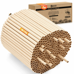 Nisthülsen für Insektenhotel 15 cm lang Durchmesser 6 UND 8 mm gemischt inkl. E-Book Niströhren u. Pappröhrchen für Wildbienen (Pappröhrchen, 300) Angebot bei HelloDeals