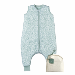 molis&co - Baby Schlafsack mit Füßen - Ideal für Frühling und Herbst - Babyschlafsack mit Füßen 1 tog - Leicht gepolstert - 100% Baumwolle (Oeko-TEX 100), Premium Qualität - INES II (100 cm) Angebot bei HelloDeals