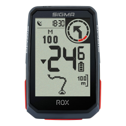 Sigma ROX 4.0 Black | Fahrradcomputer kabellos GPS & Navigation inkl. GPS Halterung | Outdoor GPS Navigation mit Höhenmessung Angebot bei HelloDeals
