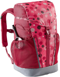 VAUDE Kinderrucksack Jungen & Mädchen Puck, komfortabler Wanderrucksack Kinder, Wetterfester Schulrucksack mit Regenhülle & Lupe, viel Stauraum, Blue/Eclipse, 10 Liter Angebot bei HelloDeals