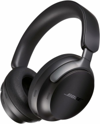 Bose QuietComfort Ultra Kabellose Kopfhörer mit Noise-Cancelling für räumlichen Klang, Over-Ear-Kopfhörer mit Mikrofon, Bis zu 24 Stunden Akkulaufzeit, Schwarz Angebot bei HelloDeals
