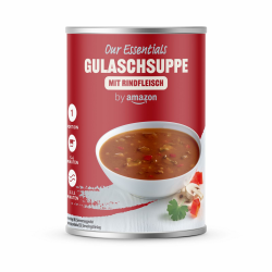 by Amazon Gulaschsuppe mit Rindfleisch, 400g Angebot bei HelloDeals