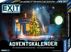 KOSMOS 683702 EXIT - Das Spiel - Adventskalender: Der verschwundene Hollywood-Star, mit 24 spannenden Rätseln ab 10 Jahre, Escape Room Spiel vor Weihnachten Angebot bei HelloDeals