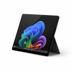 Microsoft Surface Pro | Copilot+ PC | 13” OLED Touchscreen | Snapdragon® X Elite | 16GB RAM | 256GB SSD | neuestes Modell, 11. Edition | Schwarz | exklusiv auf Amazon Angebot bei HelloDeals