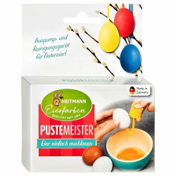 Heitmann Eierfarben Puste-Meister - Auspump- und Reinigungsgerät für Ostereier Angebot bei HelloDeals