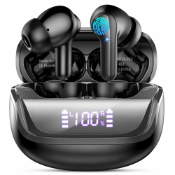 Bluetooth Kopfhörer, Kopfhörer Kabellos Bluetooth 5.4, In Ear Kopfhörer mit ENC Noise Cancelling Mics, 50 Std Spielzeit Kabellose Kopfhörer mit HiFi Stereo, IP7 Wasserdicht Ohrhörer USB-C, LED-Anzeige Angebot bei HelloDeals
