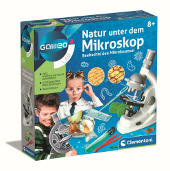 Clementoni Galileo Lab – Natur unter dem Mikroskop, Mikroskop für Kinder, Biologie-Labor für Schulkinder, Spielzeug für Kinder ab 8 Jahren von Clementoni 69804 Angebot bei HelloDeals