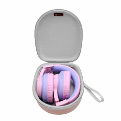 XANAD Tasche für Kinder Kopfhörer - iClever/gorsun/Nabevi/PowerLocus/Tonies/Tribit/hisonic/Retoo/BIGGERFIVE/EasySMX/Kekz Leicht Bluetooth Kopfhörer (pink) Angebot bei HelloDeals