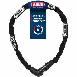 🔒🚲 ABUS Kettenschloss Steel-O-Chain 5805C – Zahlenschloss aus 5 mm starken Stahlkette 🚲🔒 Angebot bei HelloDeals