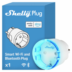 🔌🏡 Shelly AZ Plug Weiß - WLAN- & Bluetooth-betriebener Smart-Plug Angebot bei HelloDeals