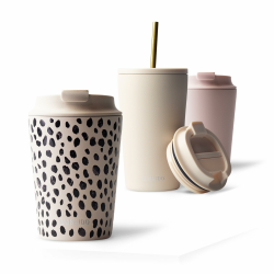 MAMEIDO Thermobecher 350ml, 470ml & 700ml - dichter Kaffeebecher to go aus Edelstahl ☕️🌿 Angebot bei HelloDeals