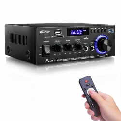 AK45 Pro HiFi-Verstärker WOOPKER Mini Verstärker 🎵🔊 Angebot bei HelloDeals