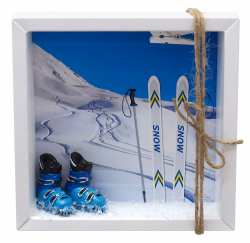 ZauberDeko Geldgeschenk Verpackung Skiurlaub 🎿❄️ Angebot bei HelloDeals