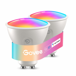 Govee Glühbirne GU10 LED RGBWW, Smarte Glühbirne 400LM Hohe Helligkeit 🌈🔮 Angebot bei HelloDeals