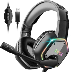 EKSA E1000 USB PC Gaming Headset mit Mikrofon 🎧🎮 Angebot bei HelloDeals