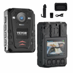 🚨 VEVOR 1440P HD Polizei-Körperkamera mit 128 GB Bodycam 📹🔋 Angebot bei HelloDeals